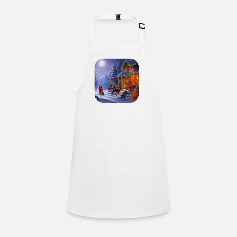 Christmas motif Children's Apron