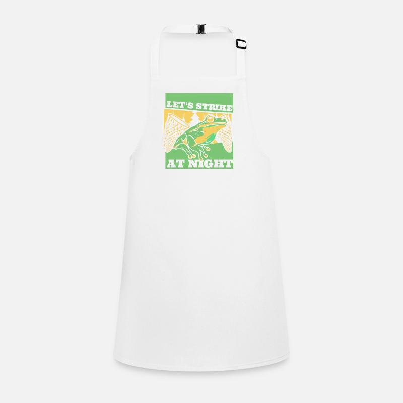 Let's Strike At Night Toad Tadpole Frog Children's Apron