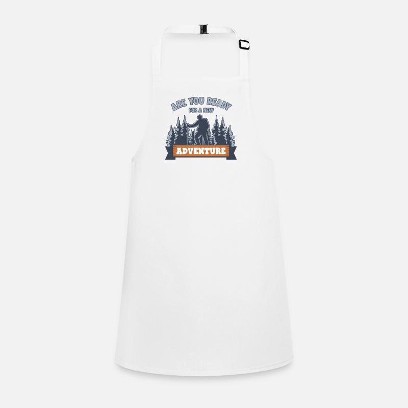 Ready For New Adventure Hiking Trekking Children's Apron