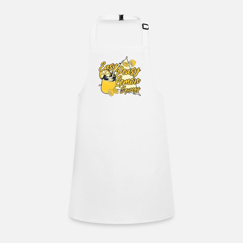 Easy Peasy Lemon Squeezy Lemonade Lover Children's Apron