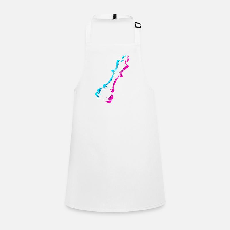 Grandmaster Queen Player Professional Chess Children's Apron