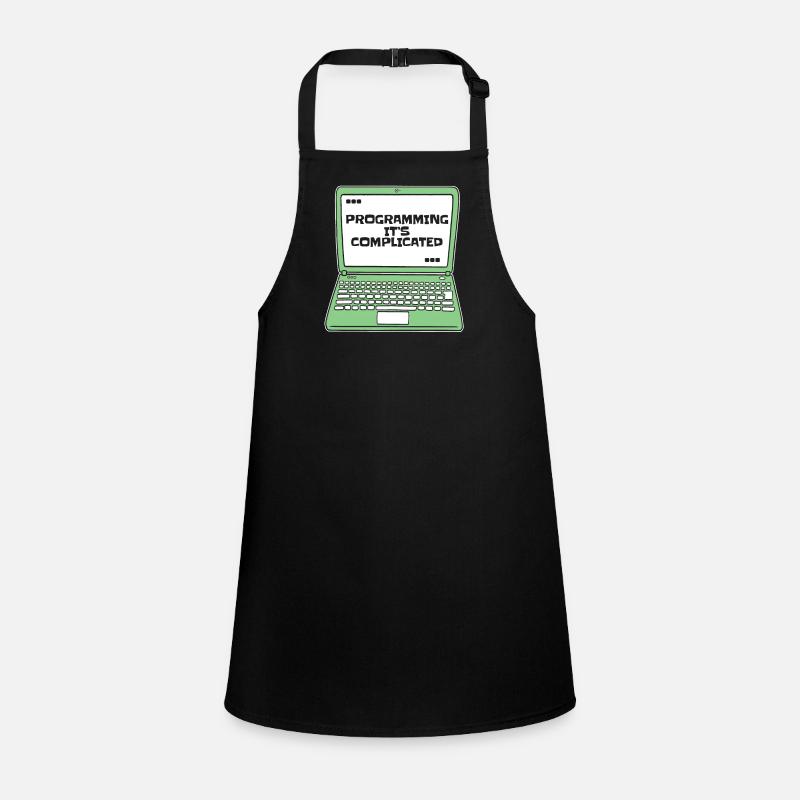 Programming It's Complicated Developer Coder Children's Apron