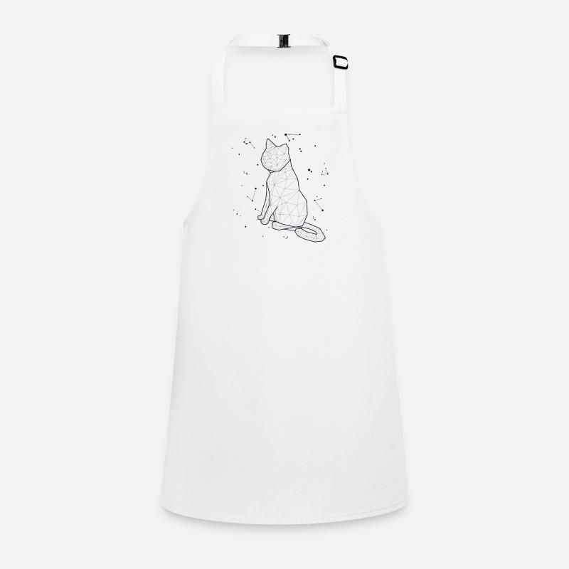 Constellation Cat Constellation Chaton Chat domestique Tablier Enfant