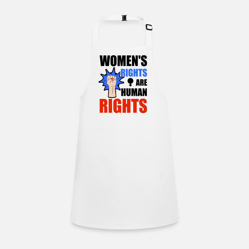 Women's rights are human rights Children's Apron