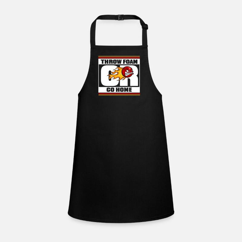 Throw Foam Or Go Home Prisonball Team Game Player Children's Apron
