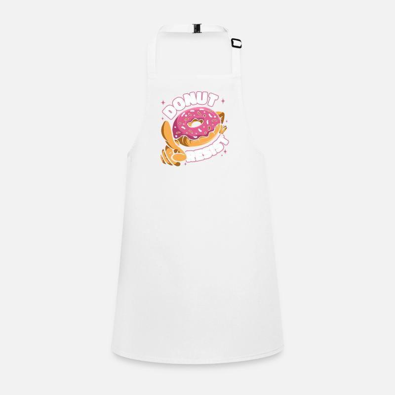 Donut Resist Doughnut Glazed Maker Lover Donut Children's Apron