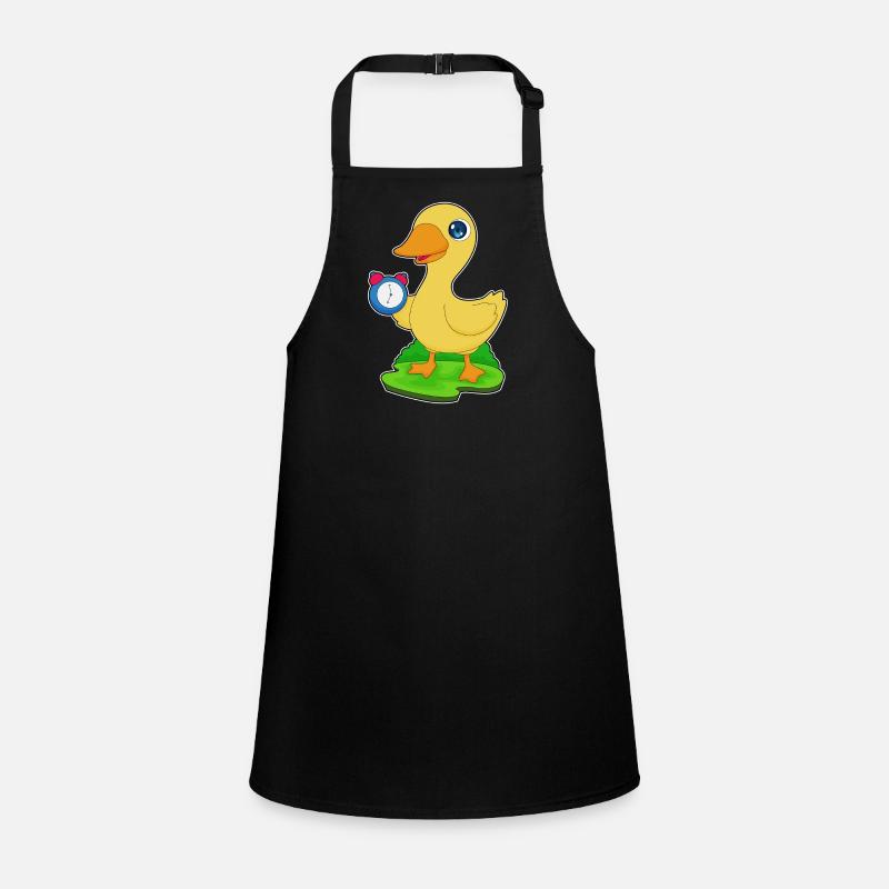 Duck Alarm Clock Children's Apron