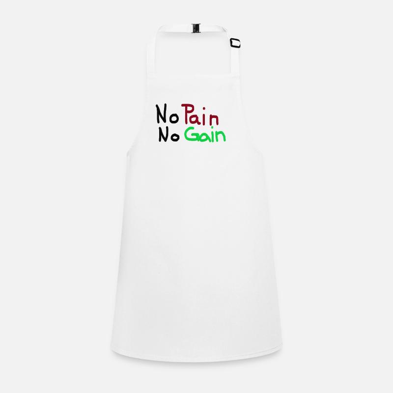 No Pain No Gain Children's Apron