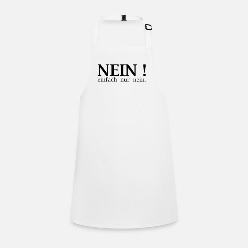 Non! Juste non. Tablier Enfant