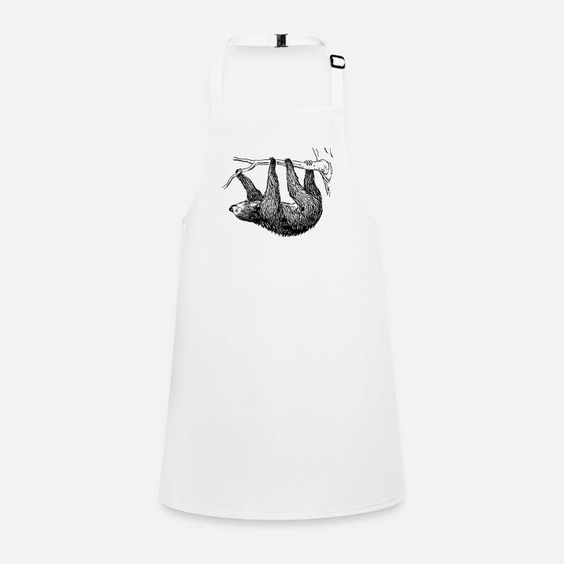 Faultier Schürze für Kinder