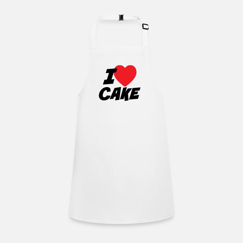 I Love Cake Children's Apron