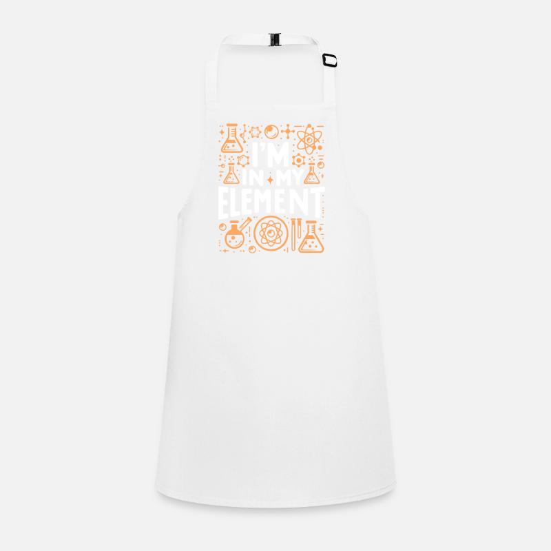 Chimiste Chimie Science Atome Molécule Tablier Enfant