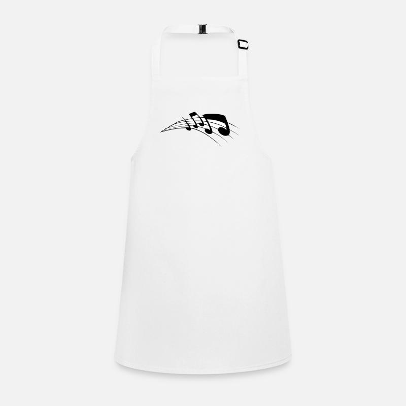 Music notes Children's Apron