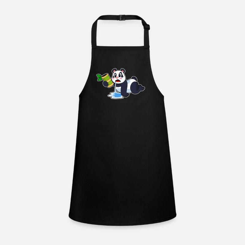 Panda Bamboo Mug Children's Apron