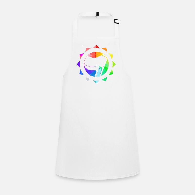 ARC-EN-CIEL COLORÉ ANTIFASCISTE Tablier Enfant