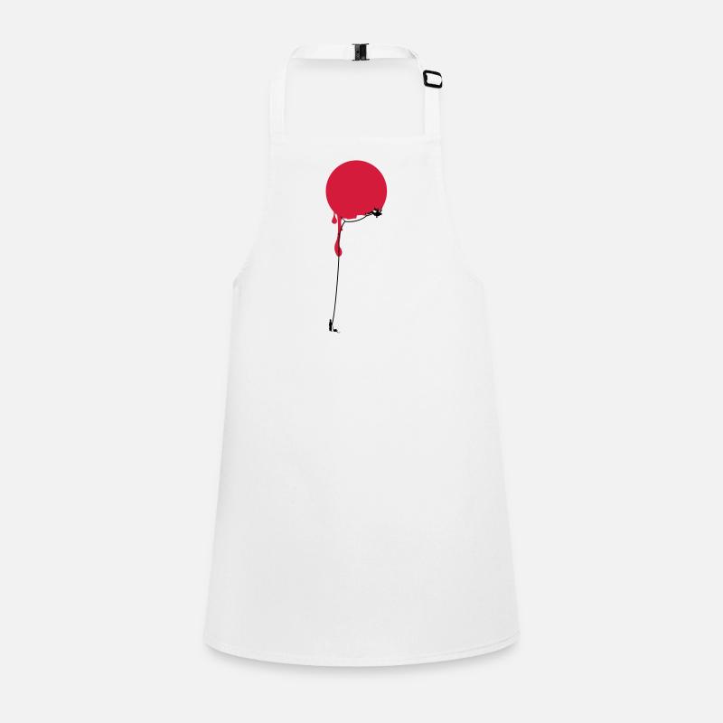 Point rouge escalade Tablier Enfant