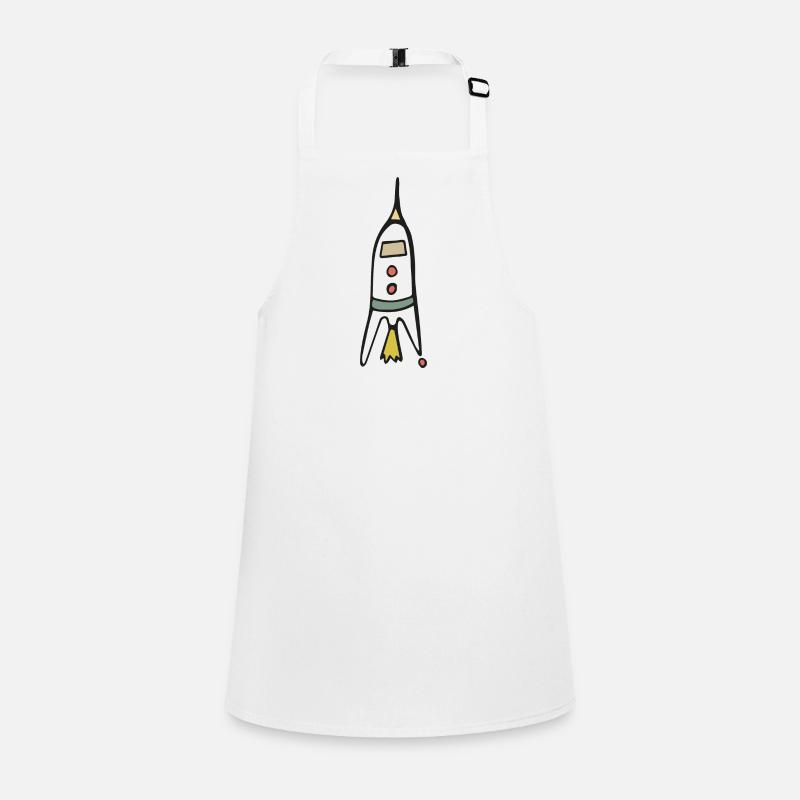 Space Rocket Launch Children's Apron