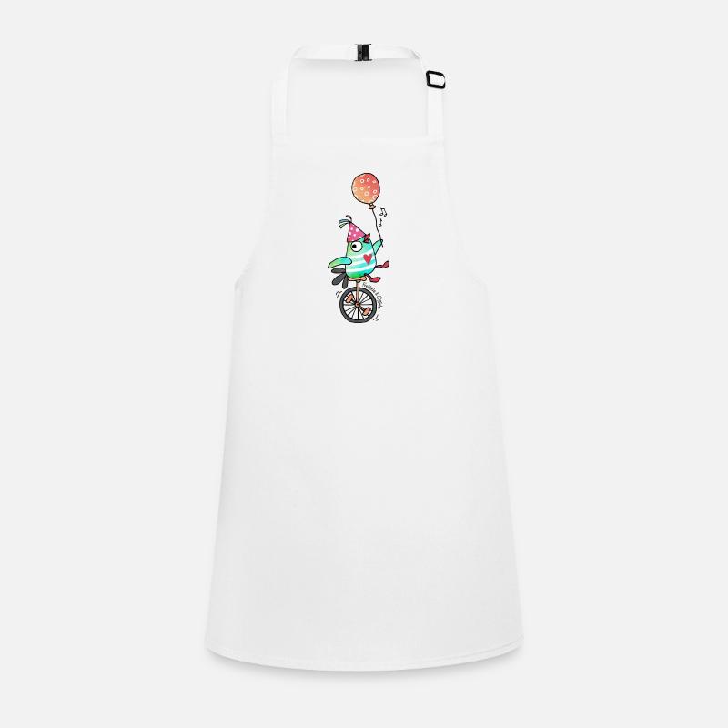 Unicycle fun Children's Apron