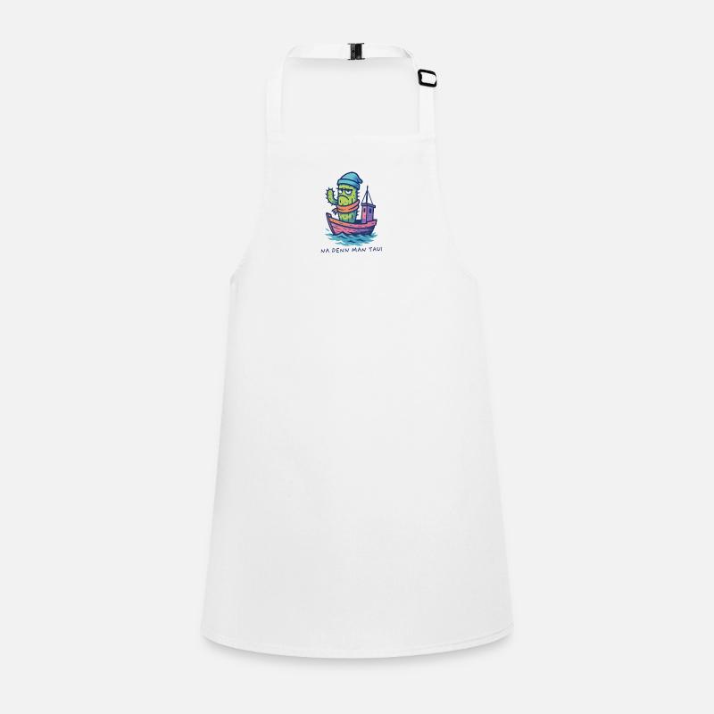 Low German cactus na denn man tau boot Children's Apron