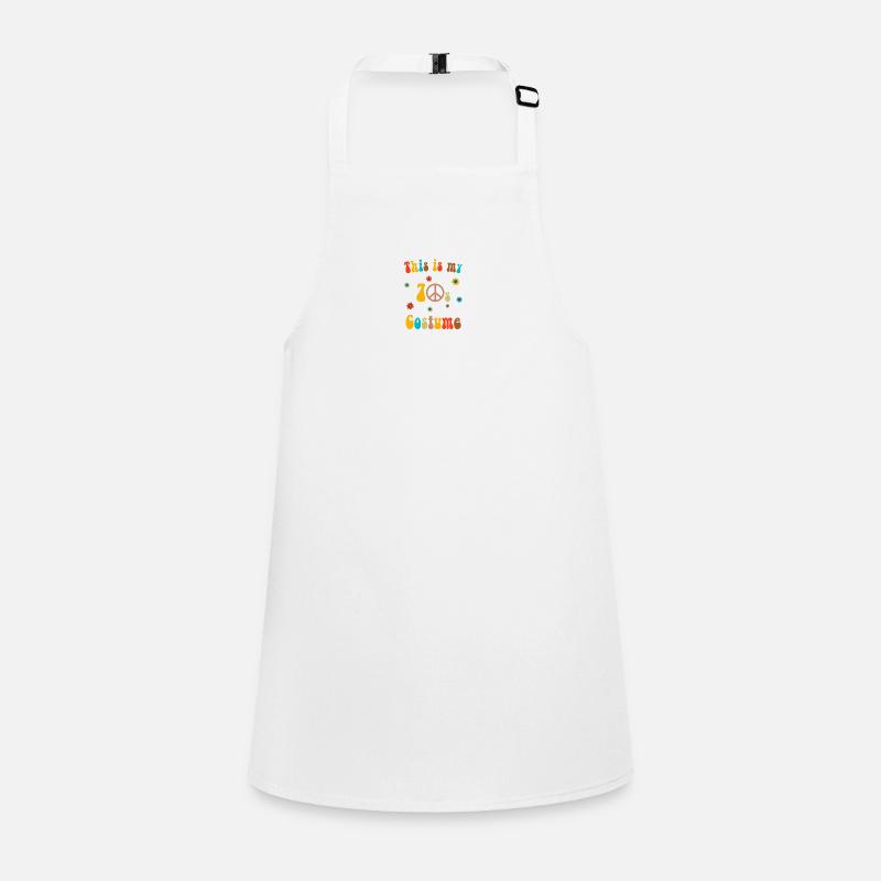This Is My 70s Costume - Children's Apron - white