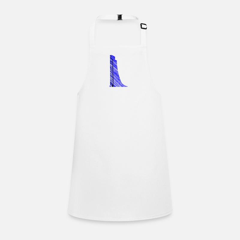 Laboe Modern Art Skyline Children's Apron