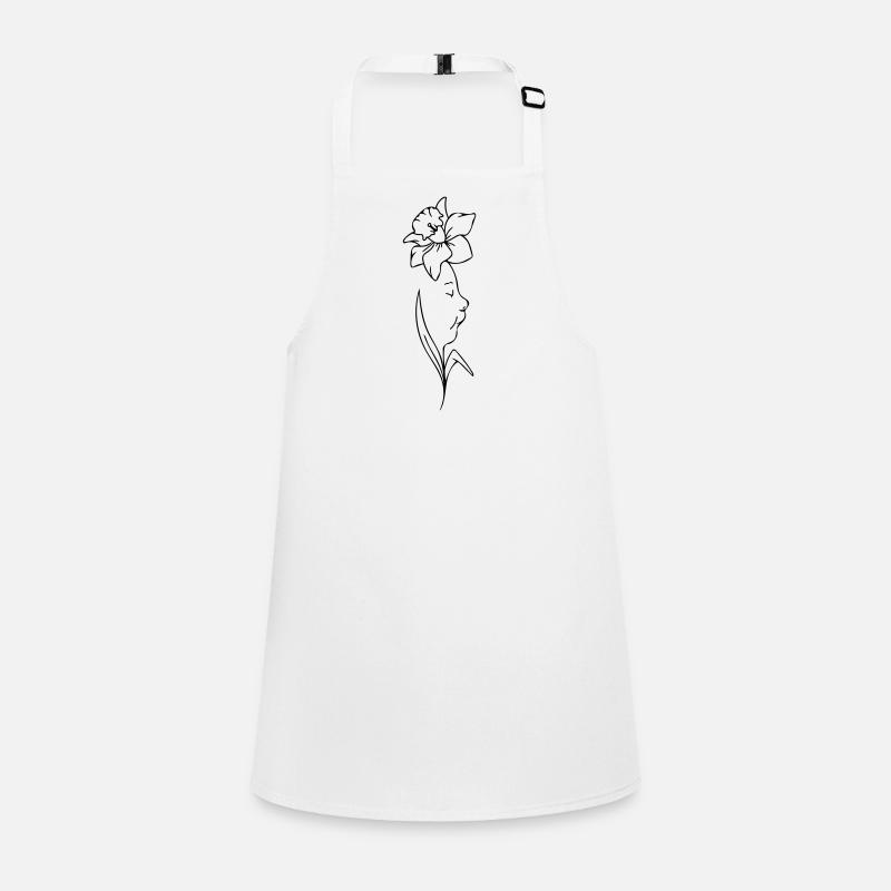 bébé fleur Tablier Enfant
