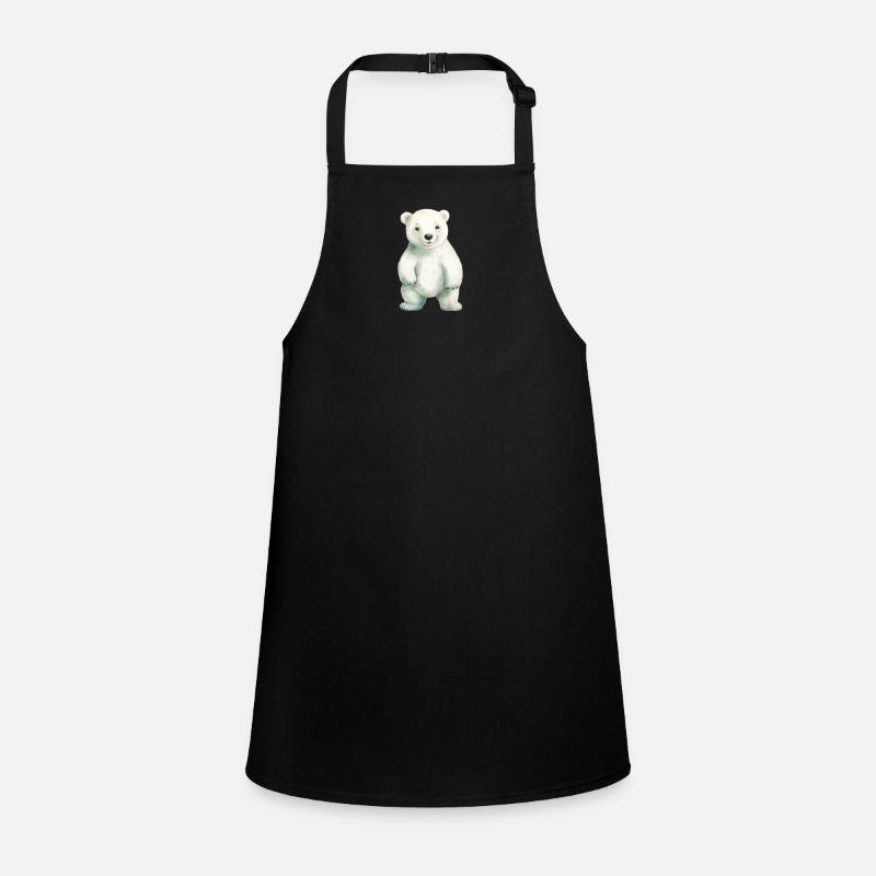 Mascotte de classe ours polaire Tablier Enfant