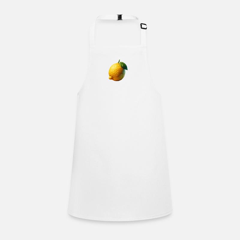 Lemon Polygon Children's Apron