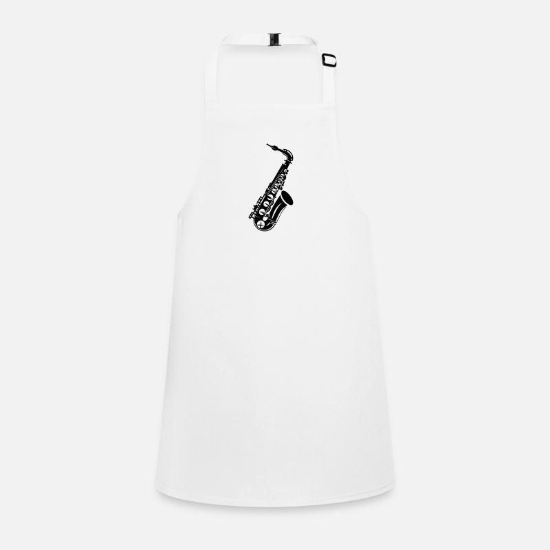 Saxophon Schürze für Kinder