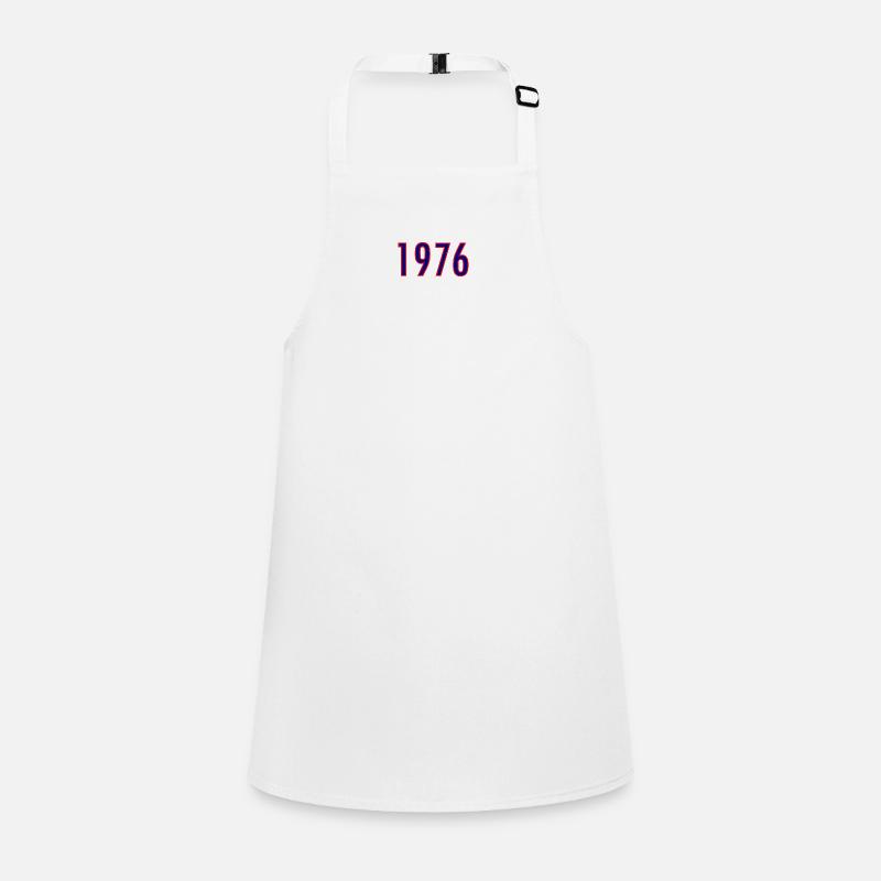 Année 1976 Style néon Tablier Enfant