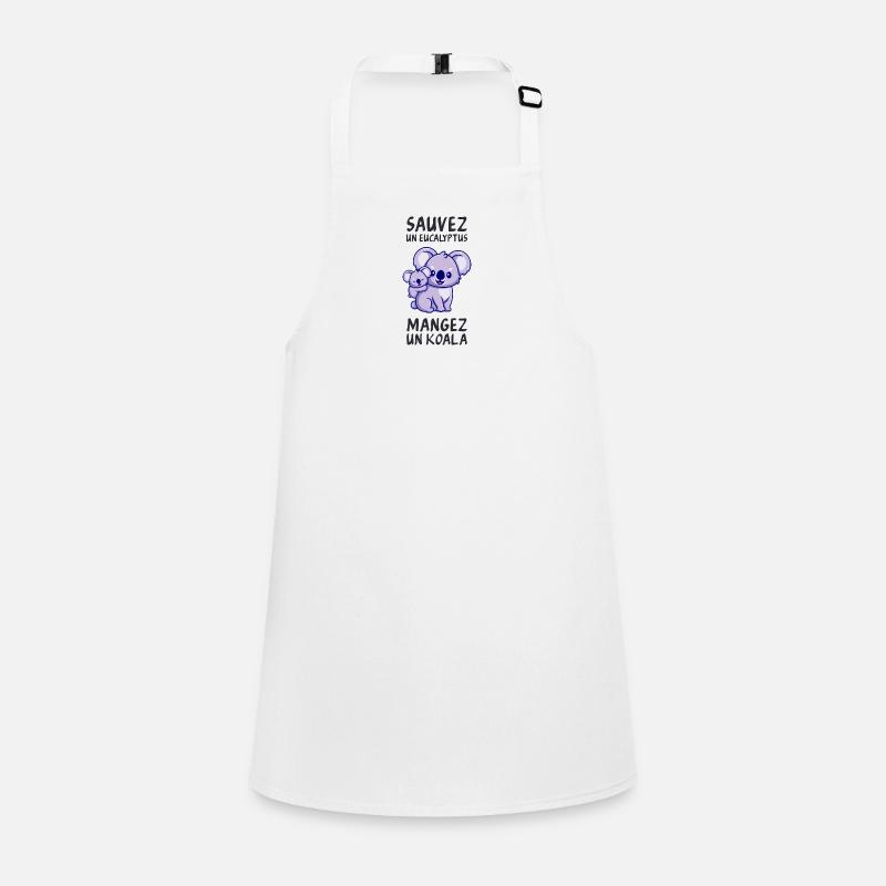 Save a eucalyptus, eat a koala. Children's Apron