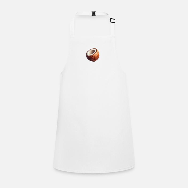Coconut Polygon Children's Apron