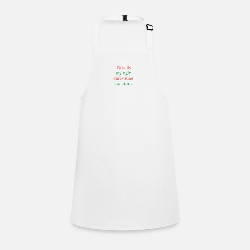 Pull de Noël moche Tablier Enfant