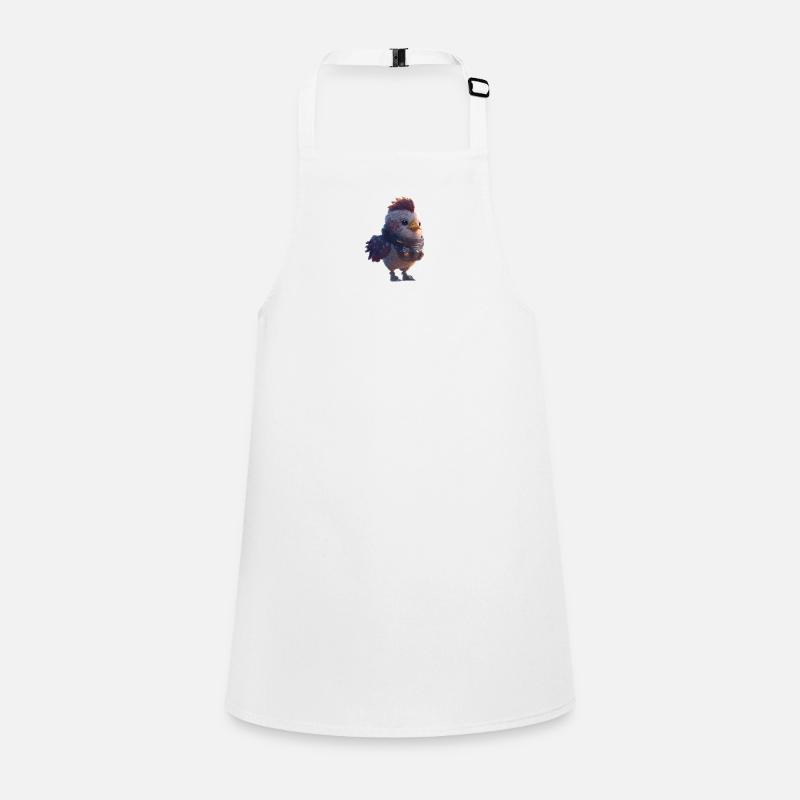 Crazy chicken Children's Apron