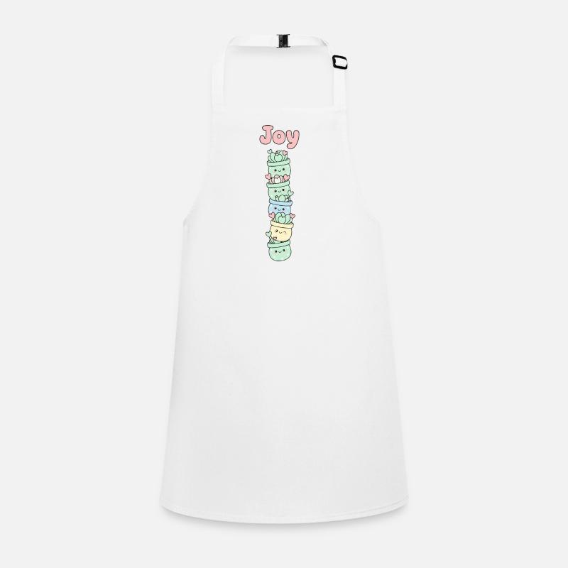 Joy Succulent Cactus Cute Children's Apron