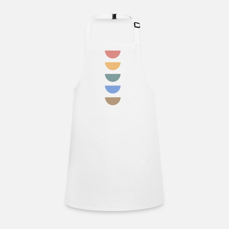 Conception de couleurs rétro Tablier Enfant