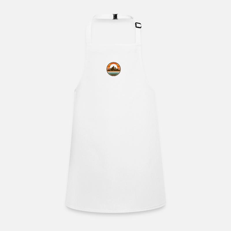 Mountains, nature, sunset Children's Apron