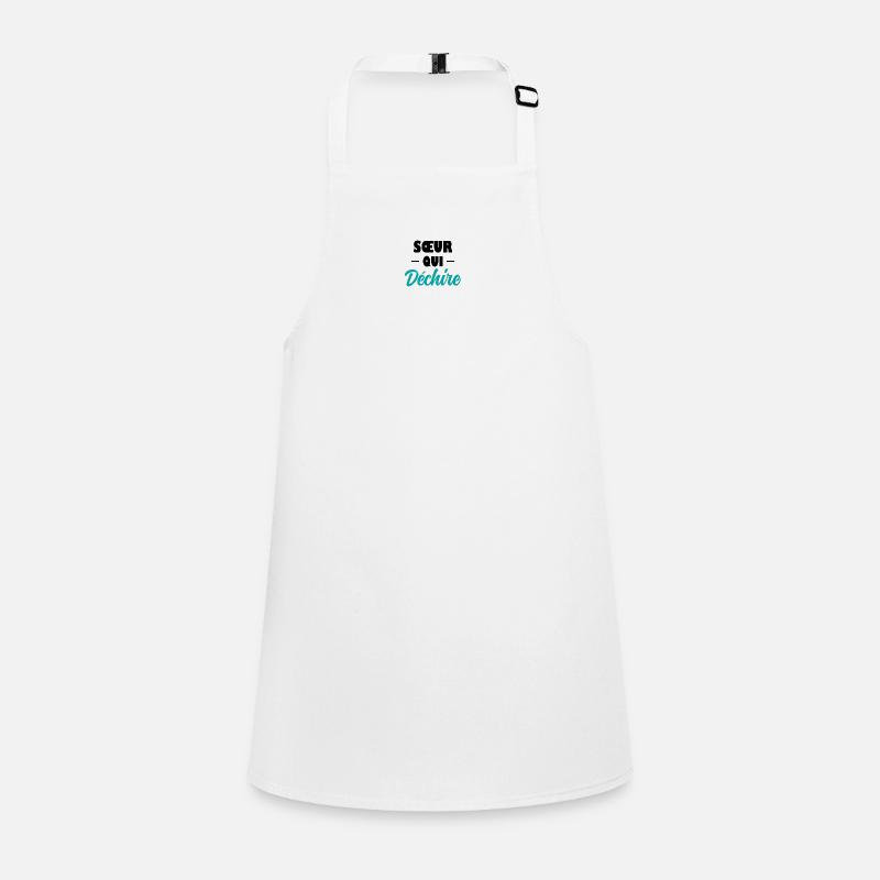 SISTER WHO ROCKS Children's Apron