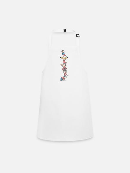 children - Children's Apron - white - Front