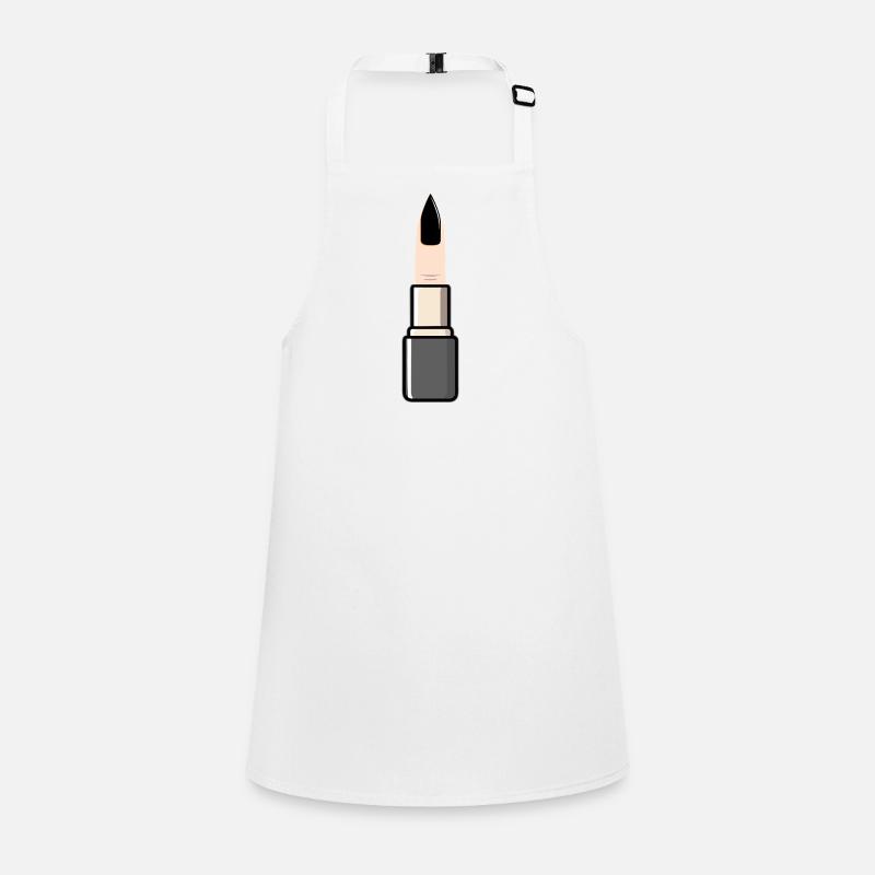 Gothique du rouge à lèvres Tablier Enfant