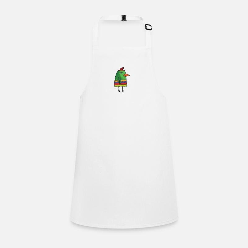 weird bird Children's Apron
