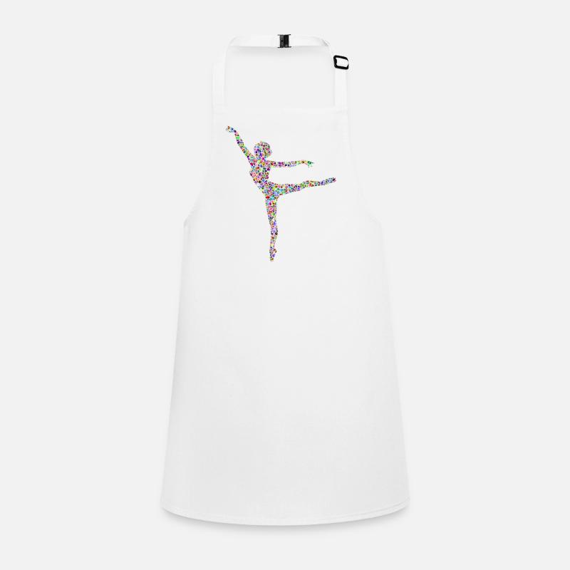 danse de ballerine ballet danse danseur danseuse yoga48 Tablier Enfant