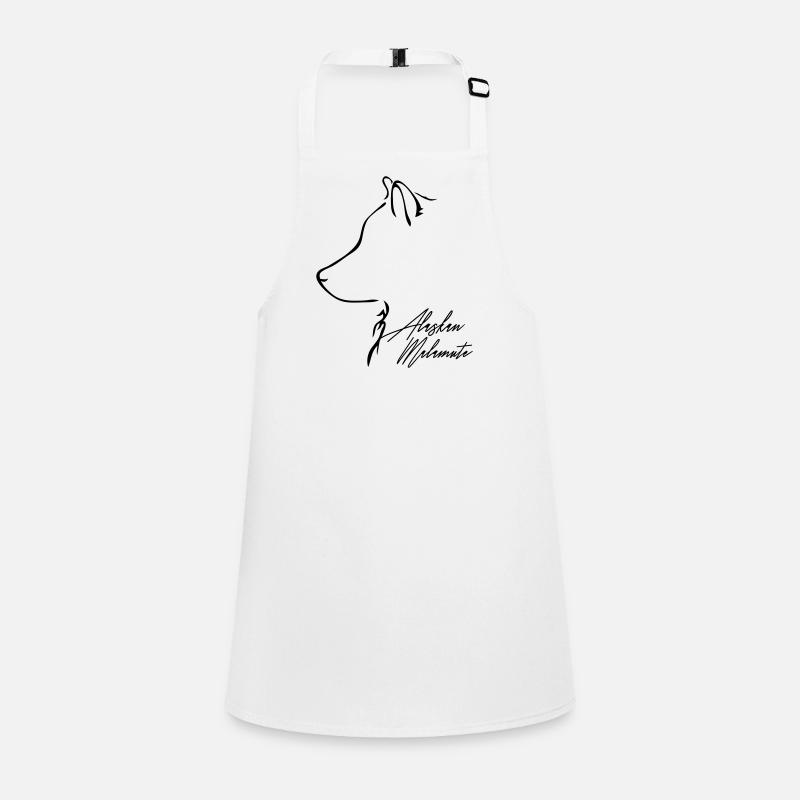 ALASKAN MALAMUTE Profile E WILSIGNS Children's Apron