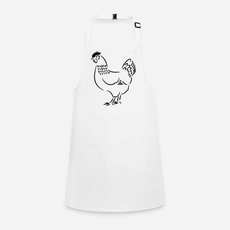 poule de poulet Tablier Enfant
