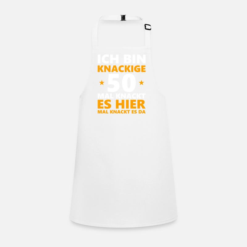 Knackige 50 Schürze für Kinder