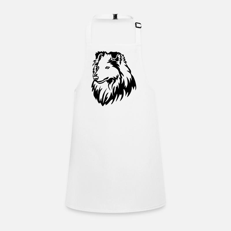 Sheltie Head Children's Apron