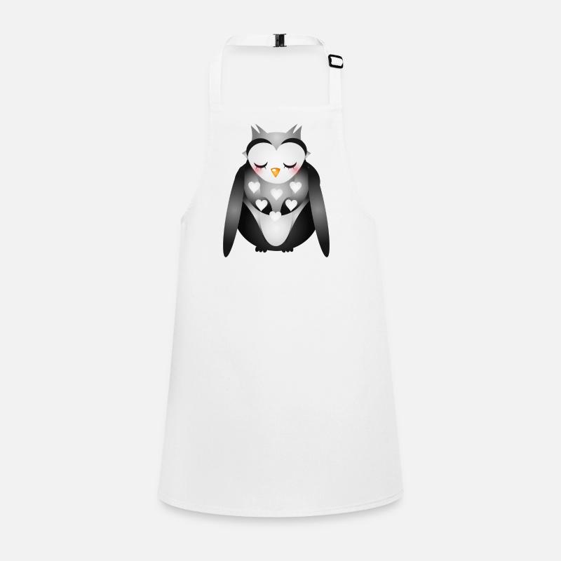 cute dreamy owl Children's Apron