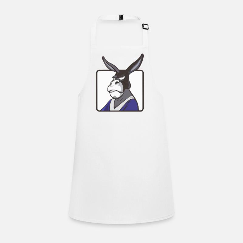 Zok the grumpy donkey Children's Apron
