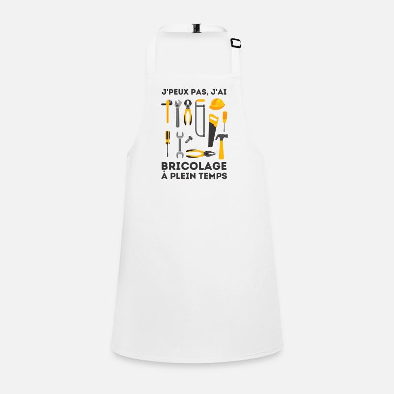 Bricoleur à plein temps Tablier Enfant