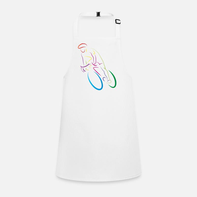 rennradfahrer Schürze für Kinder